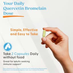 Doctor's Best - Quercetin Bromelain - 180 Vcaps
