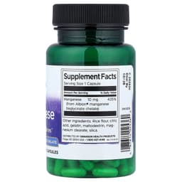 Swanson - Chelated Manganese - 180 Caps