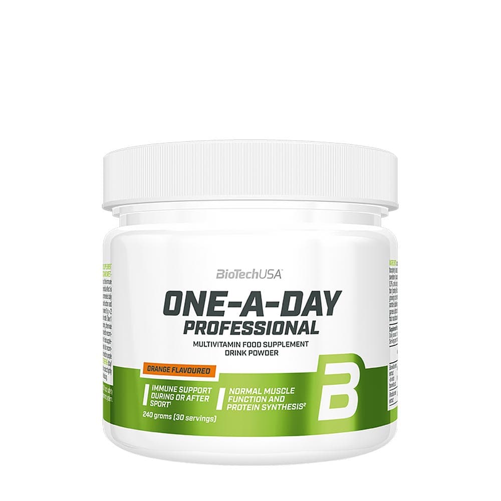 Biotechusa - One-A-Day Professional (Orange - 240g) – BioTechUSA förpackning