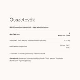 Gal - Magnesium Bisglycinate - 90 Db Kapszula (90 Caps)