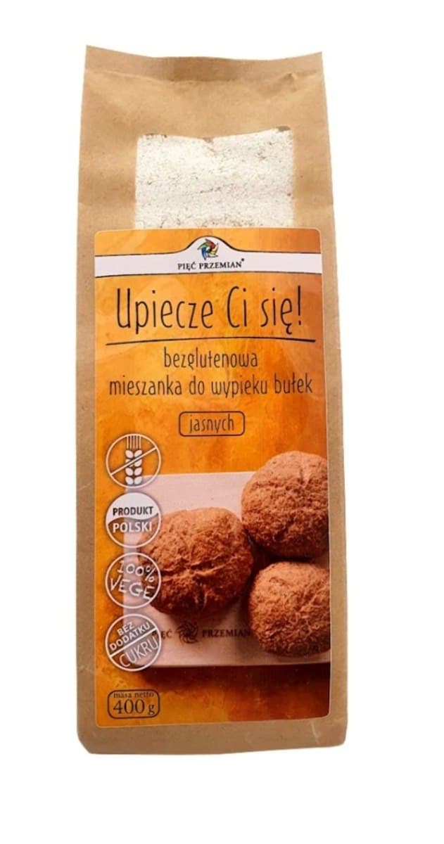 Pięć Przemian - Gluten-Free Rolls Baking Mix – Pięć Przemian förpackning