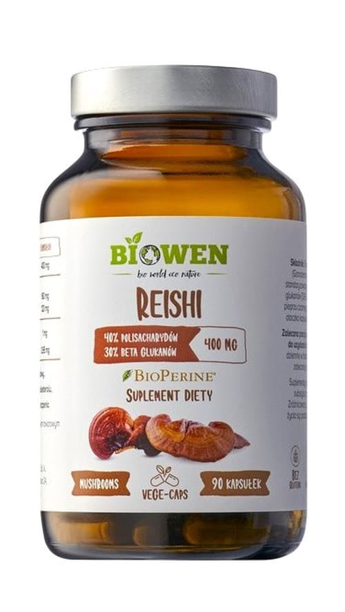 Biowen - Reishi - 90 Caps – Biowen förpackning