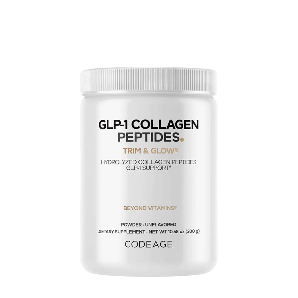 Codeage Glp-1 Collagen Peptides - 300g – Codeage förpackning