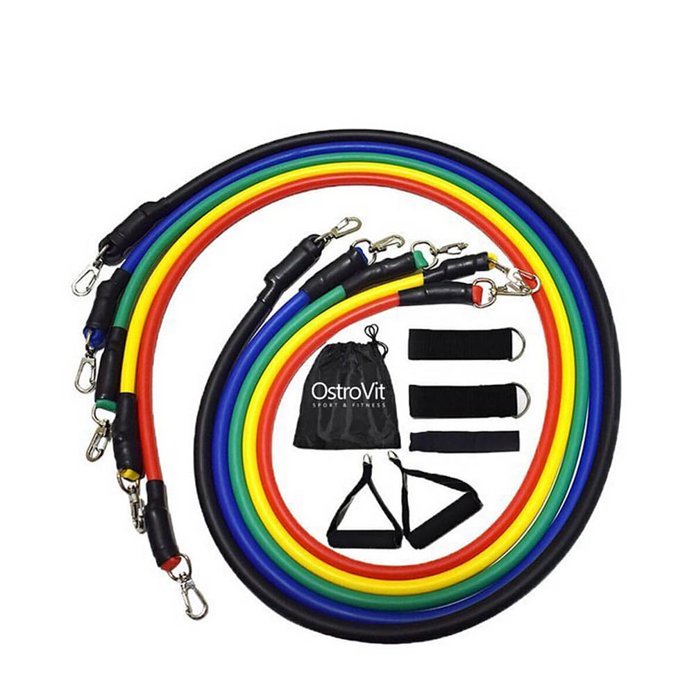 Ostrovit - Expander Training Bands Set - 5 Bands