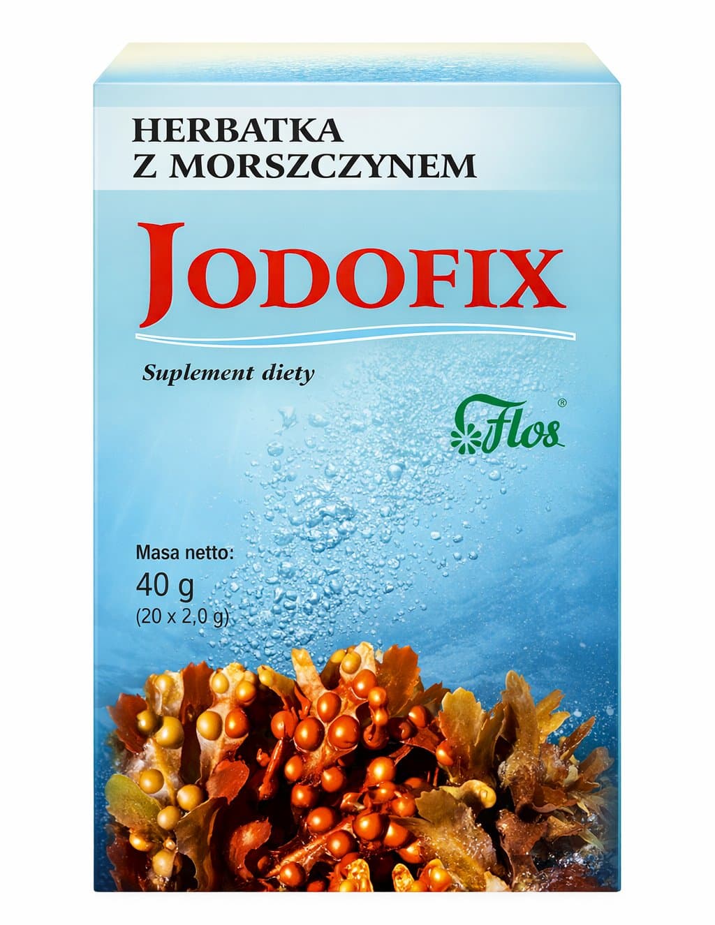 Flos - Iodine Herbal Tea With Seaweed - 40g (20 X 2.0g)