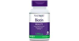 Natrol - Biotin - 1000mcg, 100 Tabs – Natrol förpackning