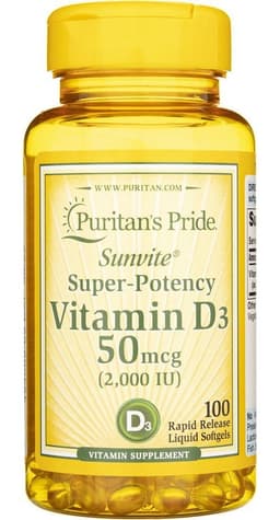 Puritan's Pride - Sunvite Super-Potency Vitamin D3