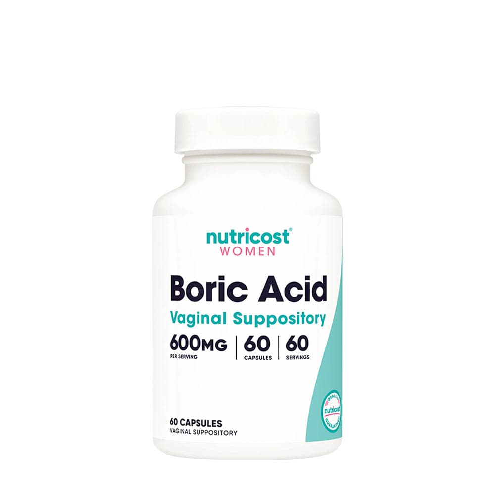 Nutricost Women Boric Acid Vaginal Suppository