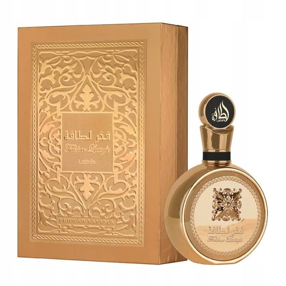 Lattafa - Fakhar Gold Extrait (Usx) Edp 100ml – Lattafa förpackning
