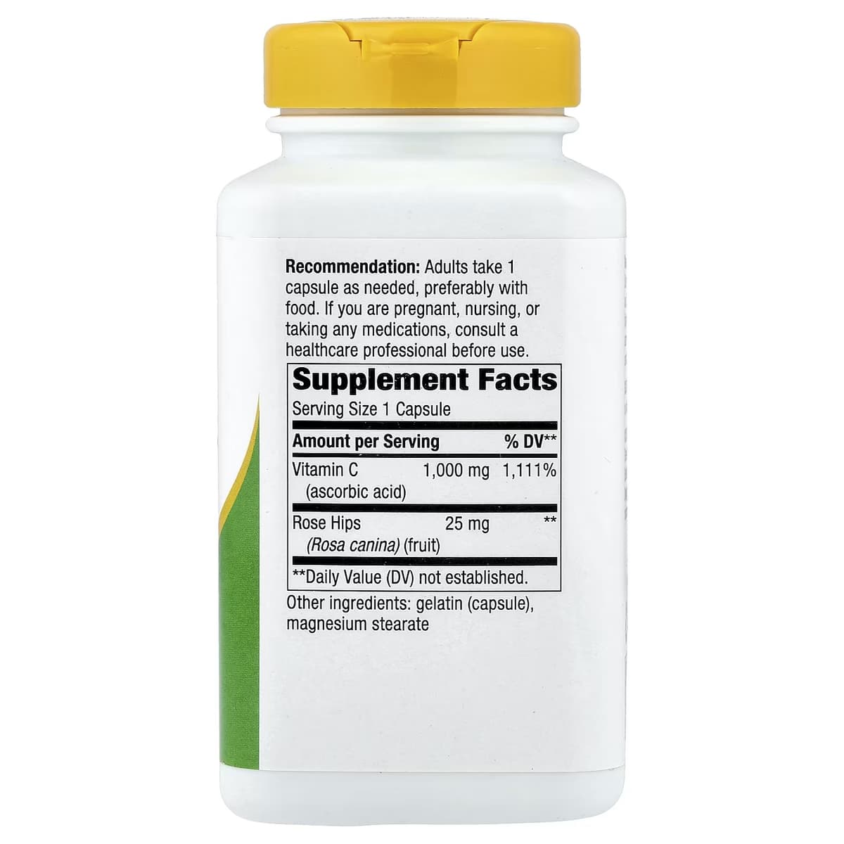 Nature'S Way - Vitamin C Med Nyponskal - 250 Caps
