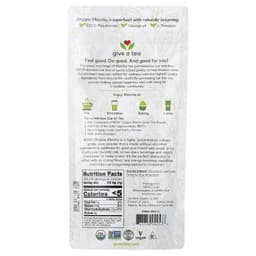 NOW Foods - Organic Matcha Green Tea Powder - 85g