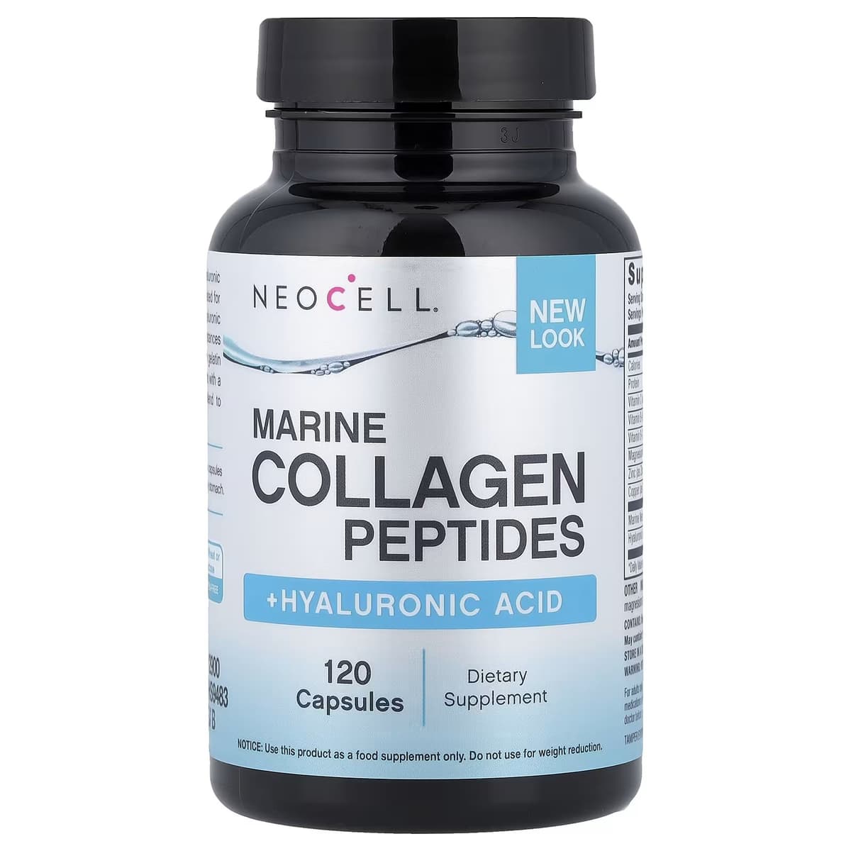 Neocell - Merikollageeni Peptidit - 120 Kapselia