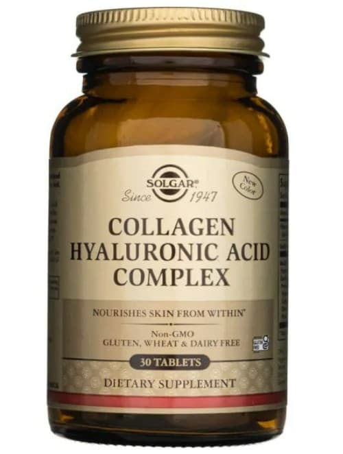 Solgar - Collagen Hyaluronic Acid Complex - 30 Tabs – Solgar förpackning