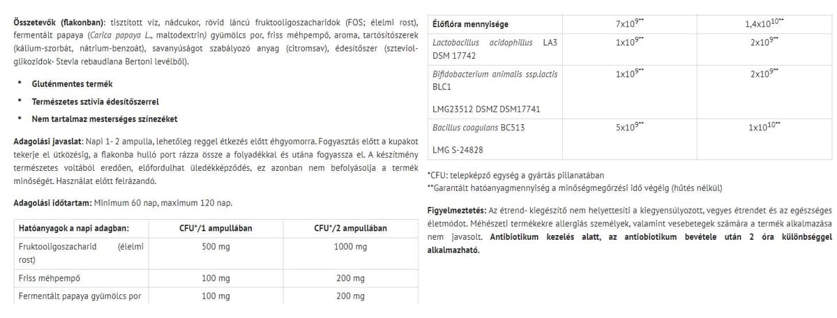 Specchiasol - Ferzym - Tarmflora - Tarmflora 10 x 8ml