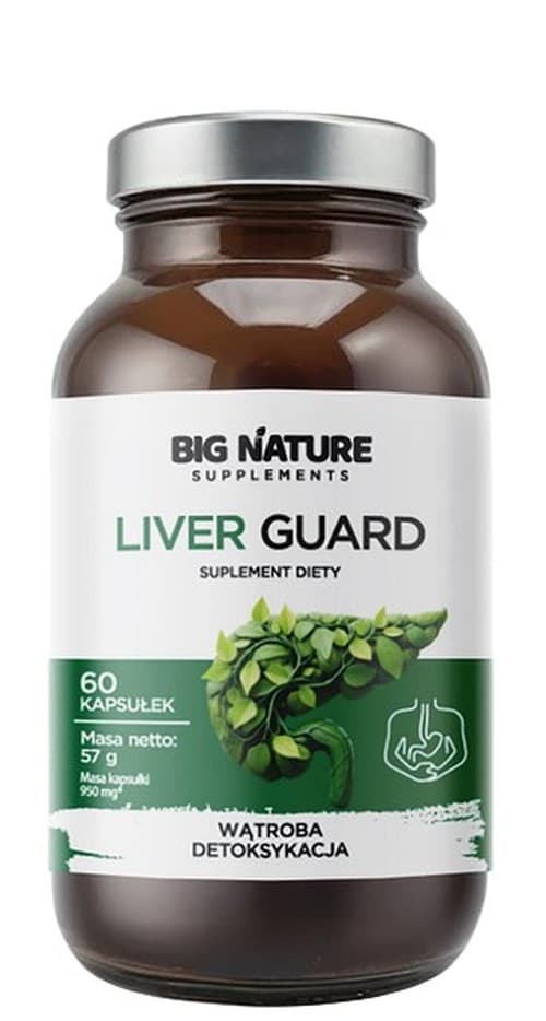 Big Nature - Liver Guard - 60 Caps / 57g – Big Nature förpackning