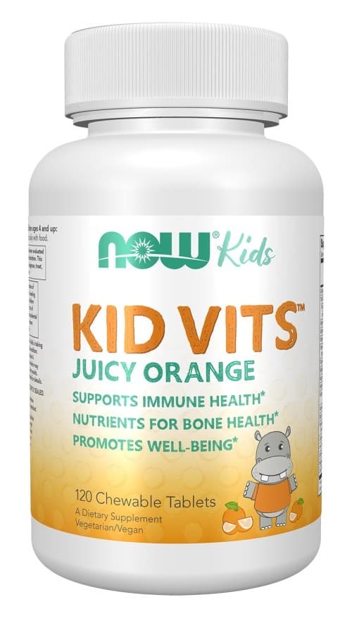 NOW Foods - Kid Vits - Children's Multivitamin – NOW Foods förpackning