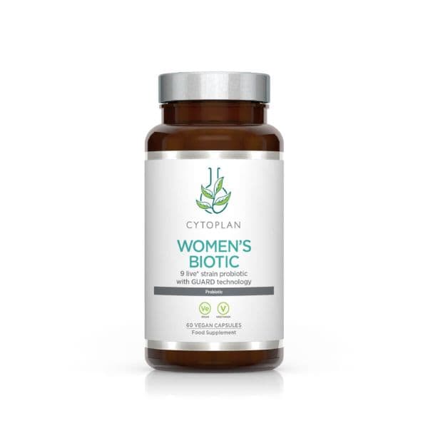 Cytoplan - Women'S Biotic - 60 Vcaps – Cytoplan förpackning