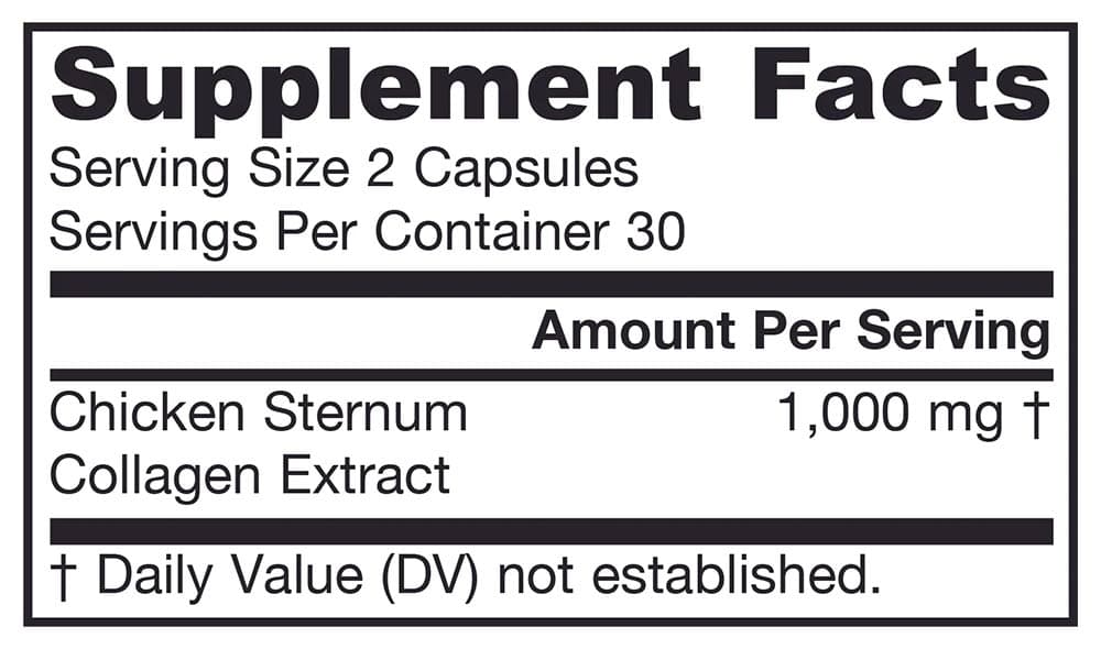 Jarrow Formulas - Type II Collagen Complex - 60 Caps