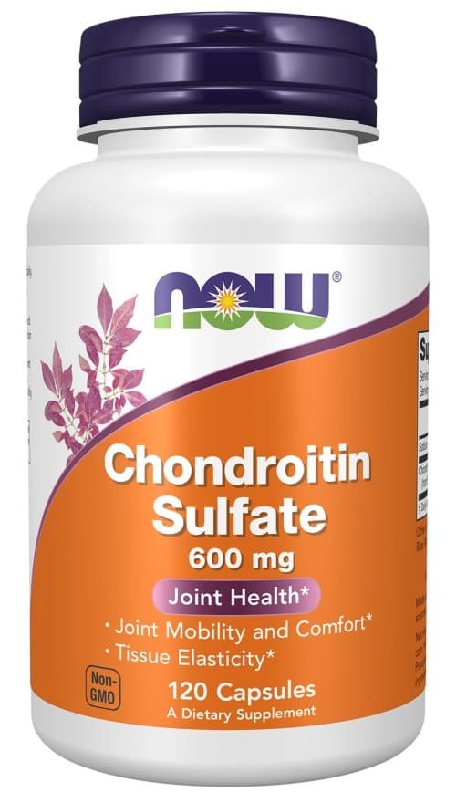 NOW Foods - Chondroitin Sulfate - 120 Caps – NOW Foods förpackning