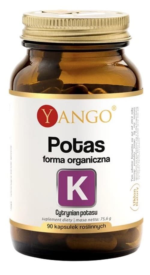 Yango - Organic Potassium - 90 Caps – Yango förpackning