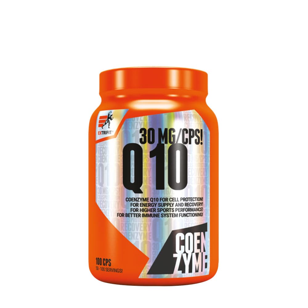 Extrifit Coenzym Q 10 - 30 mg Kapsler - 100 Kapsler – Extrifit emballage