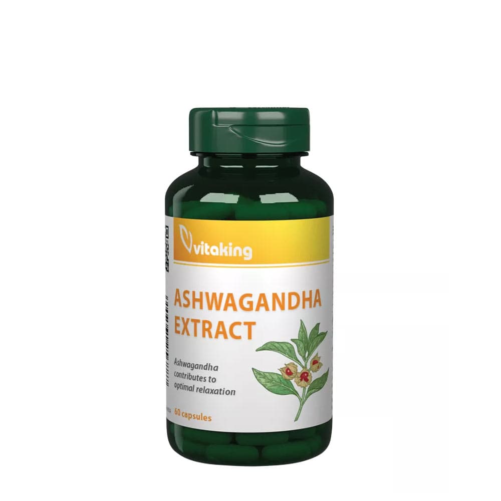 Vitaking - Ashwagandha Extract - 60 Caps – Vitaking förpackning