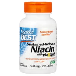 Doctor's Best - Sustained-Release Niacin with Niaxtend