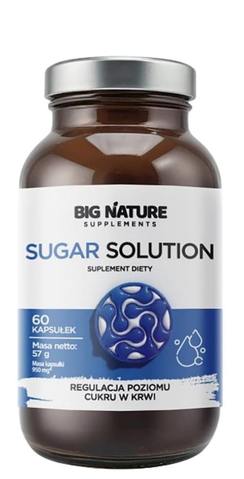 Big Nature - Sugar Solution - 60 Caps – Big Nature förpackning