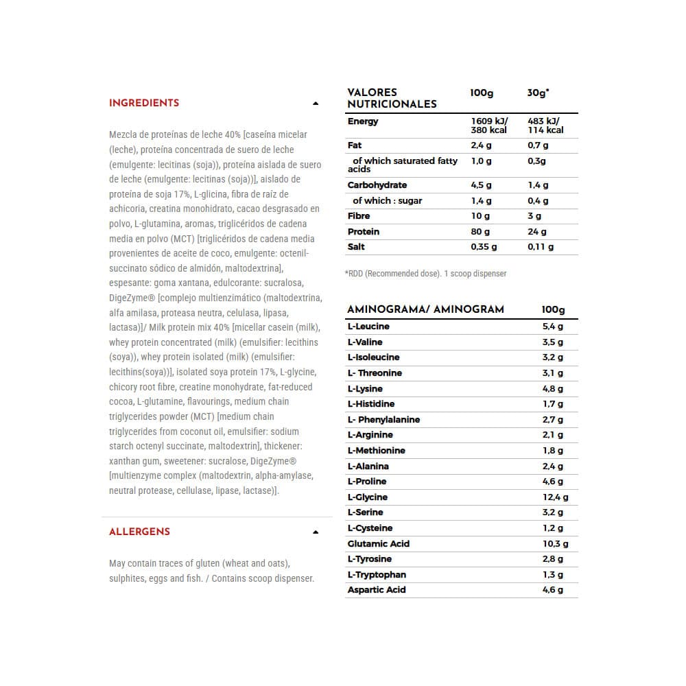 Zoomad Labs - Moonstruck 3-vaiheinen proteiini, vaniljakakku - 1000 g