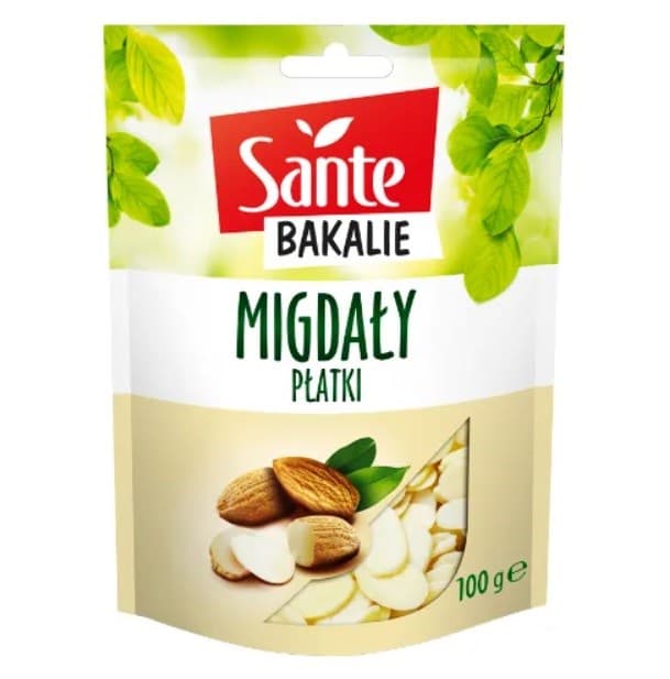 Sante - Almond Flakes - 100g – Sante förpackning