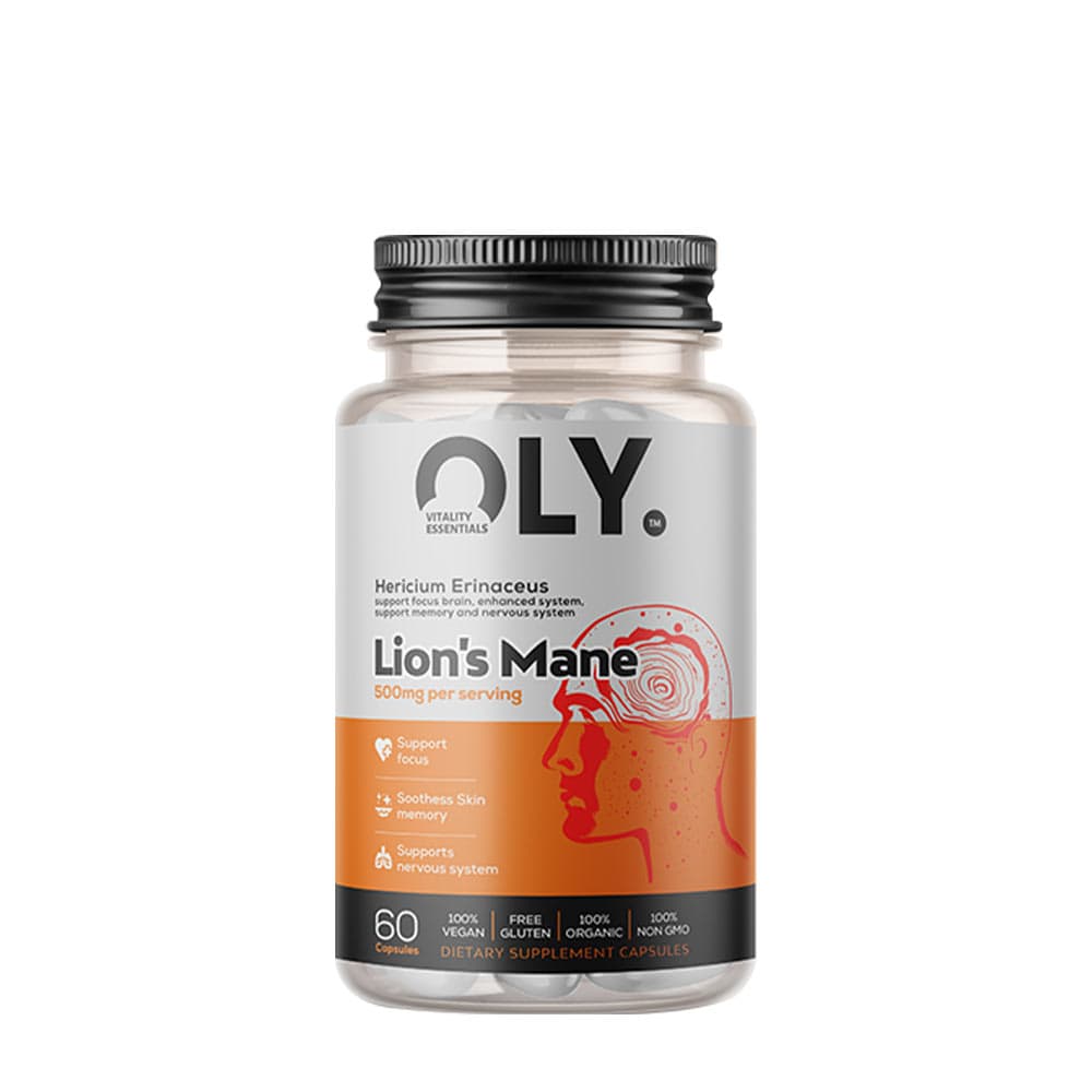 Oly - Leijonankita - 500 mg - 60 kapselia – Oly packaging
