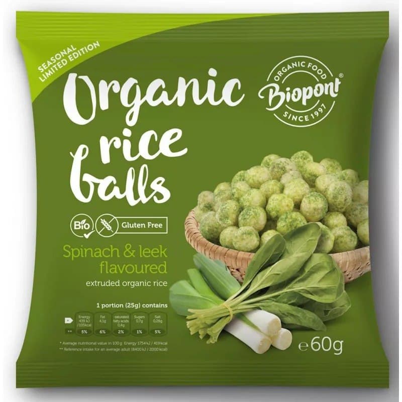 Bioponi - Organic Rice Balls - 60g