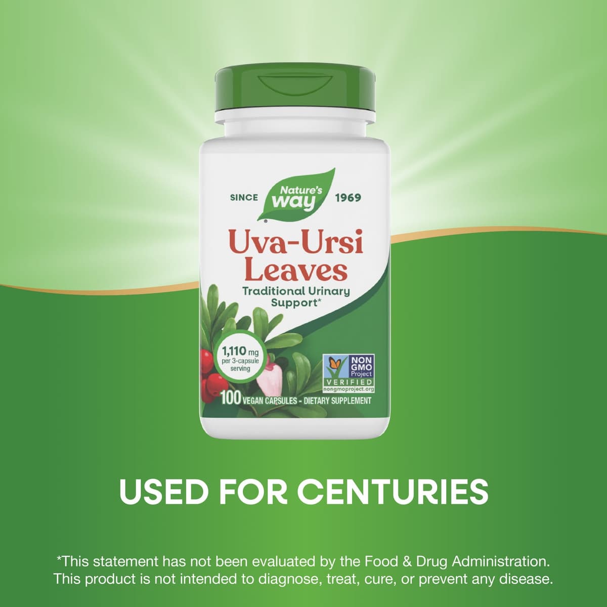 Nature's Way - Uva-Ursi Blade - 100 Vcaps