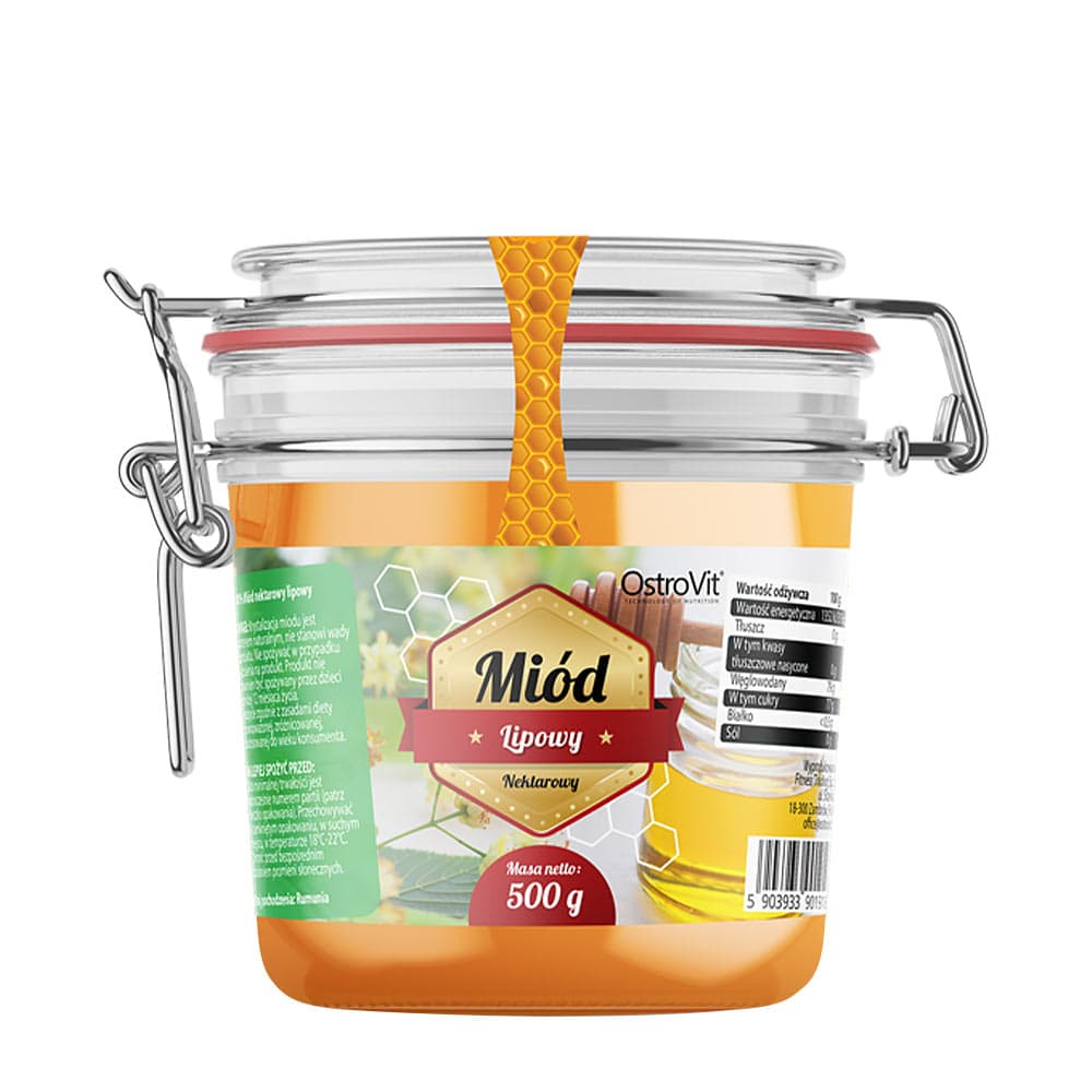 Ostrovit - Linden Honey - 500g – OstroVit förpackning