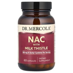 Dr. Mercola - NAC With Milk Thistle - 30 Days - 60 Caps