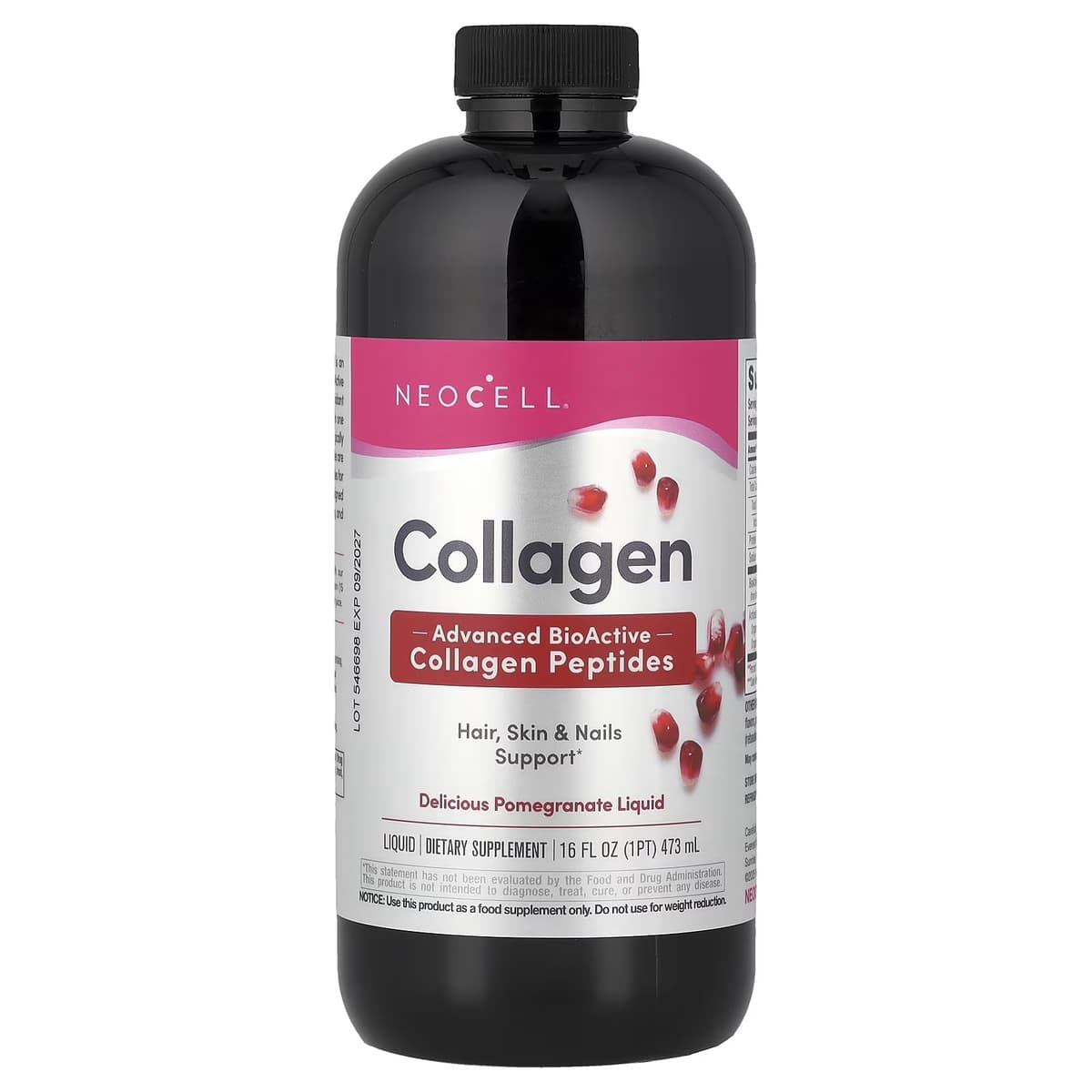 Neocell - Collagen Liquid, Pomegranate - 473ml