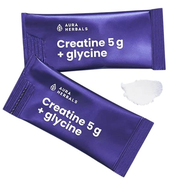 Aura Herbals - Creatine Monohydrate + Glycine 5g