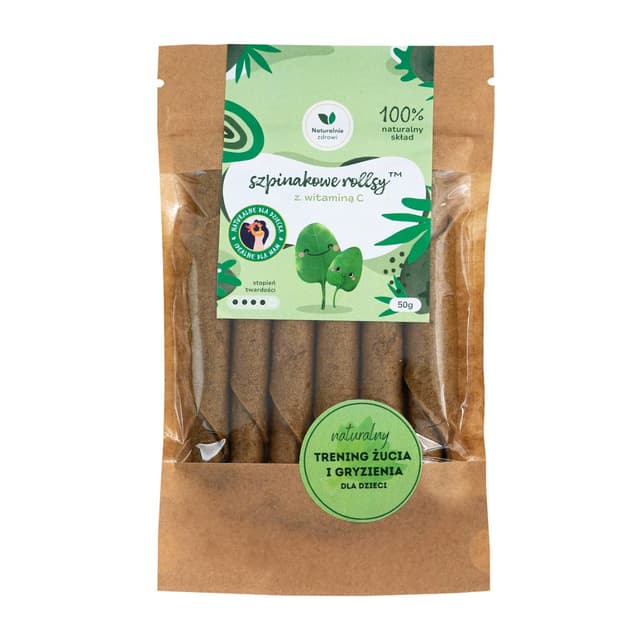 Naturalnie Zdrowi - Pinaattirullat C-vitamiinilla - 50 g – Naturalnie Zdrowi