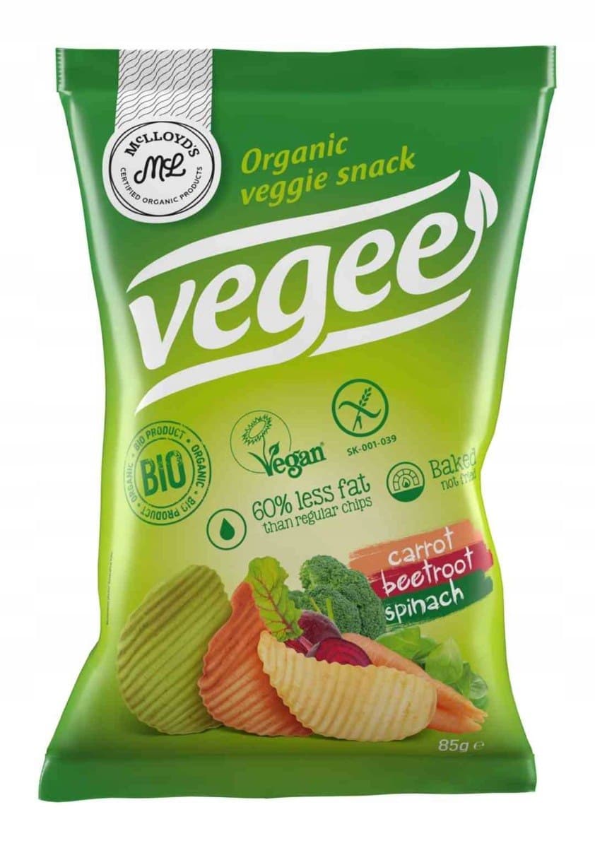 MclloyDS - Vegee Organic Veggie Snack - 85g