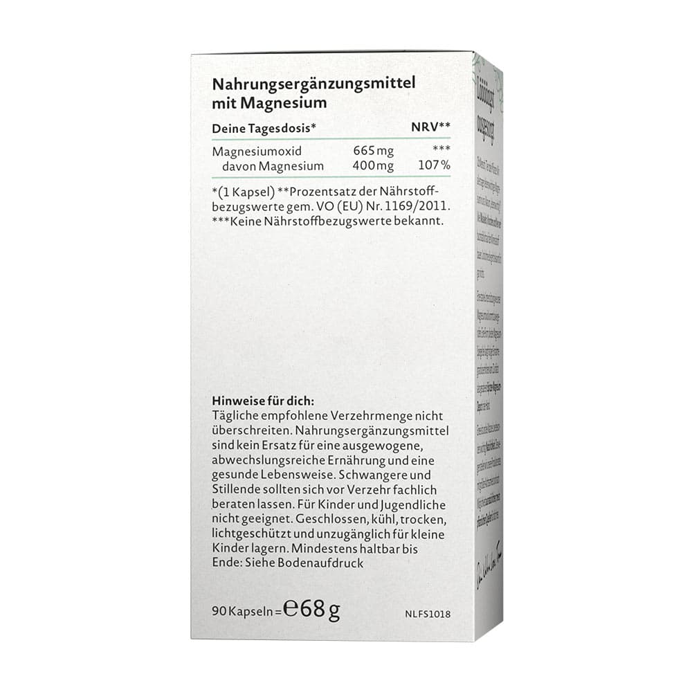 Nature Love - Magnesium Oxide - 90 Caps