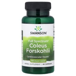 Swanson - Coleus Forskohlii - 60 Capsules