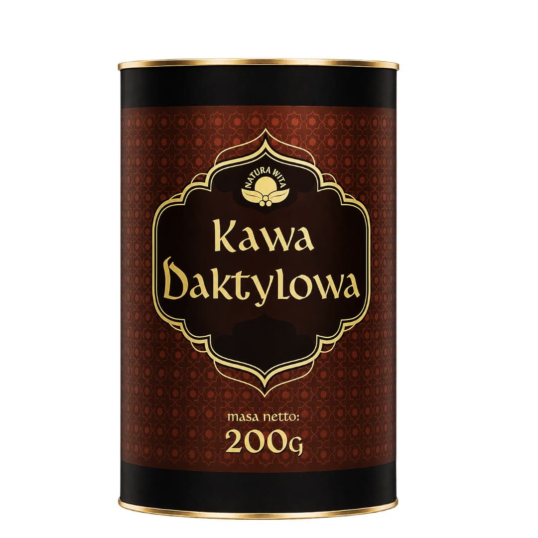 Natura-Wita - Date Coffee - 200g – Natura-Wita förpackning