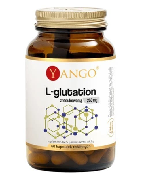 Yango - L-Glutathione Reduced - 30 Days - 60 Caps – Yango förpackning