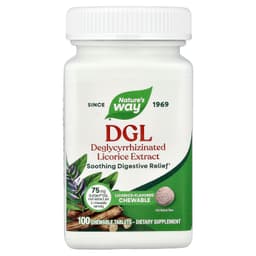 Nature's Way - DGL - 100 Chewable Tablets