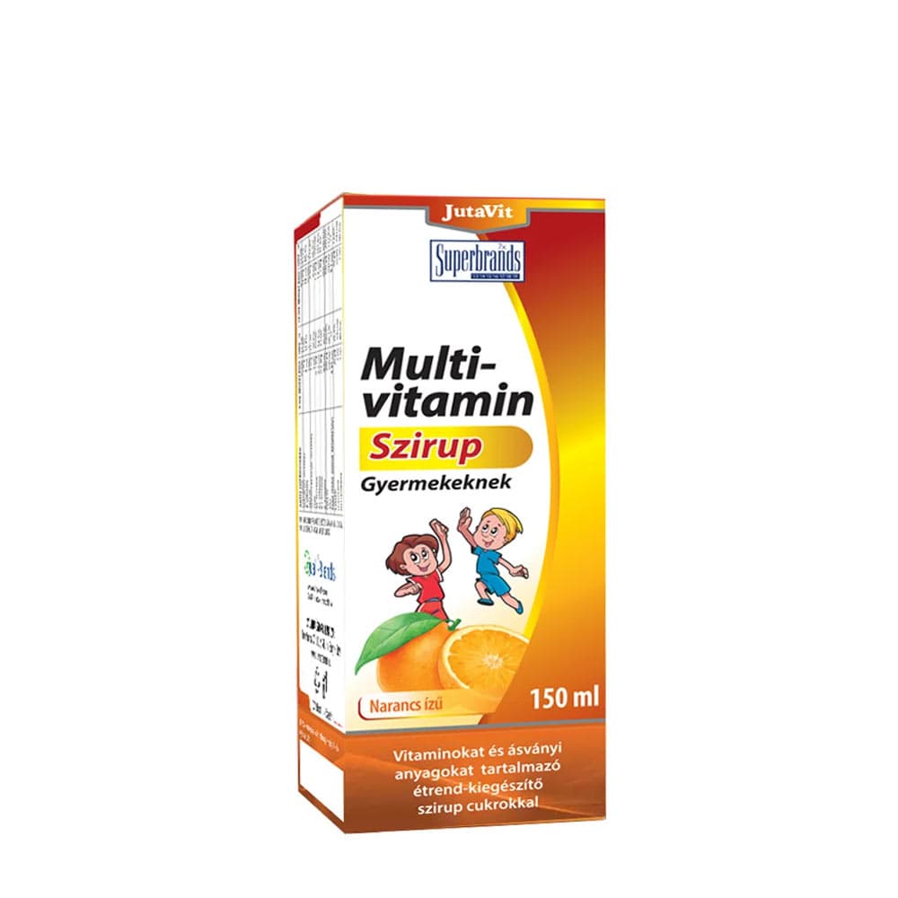 Jutavit - Children'S Multivitamin Syrup (Orange - 150ml)