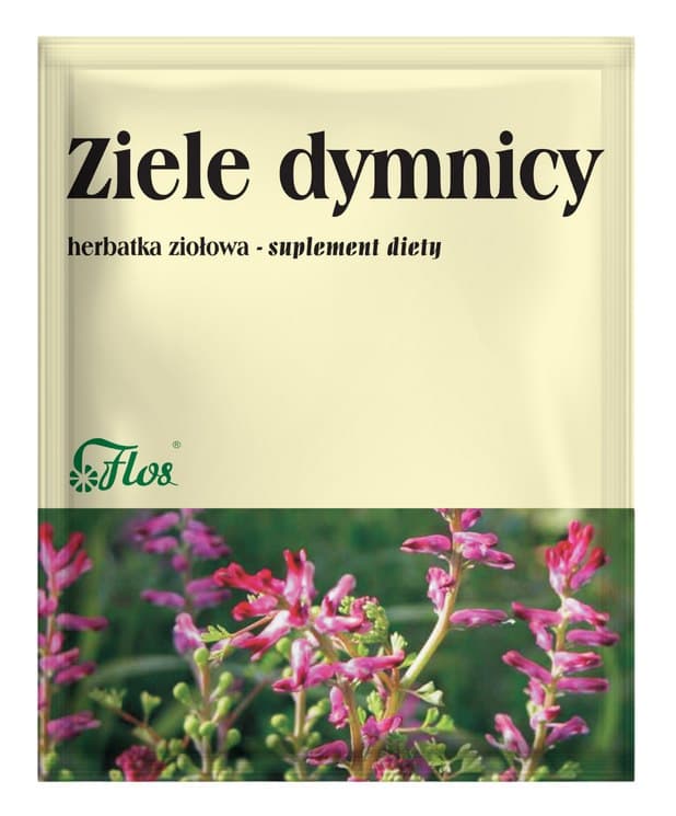 Flos - Fumitory Herb 50g – Flos förpackning