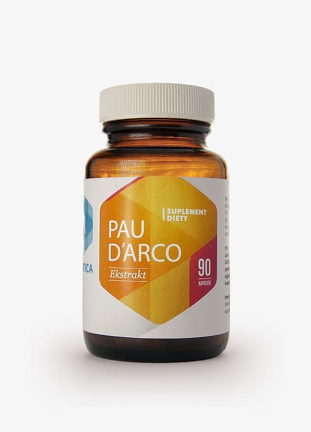 Hepatica - Pau D'Arco - 90 Caps – Hepatica förpackning