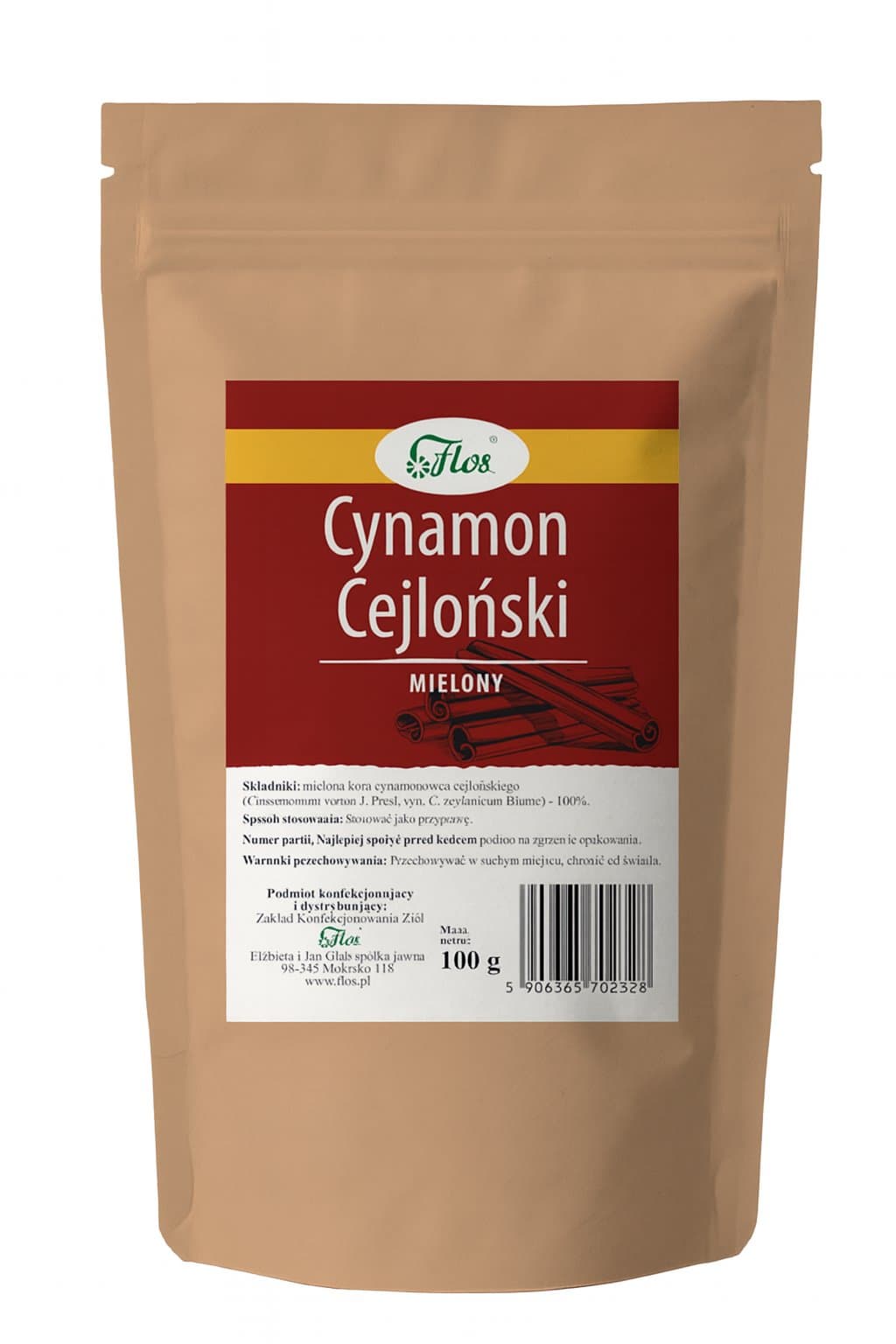 Flos - Ceylon Cinnamon - 100g