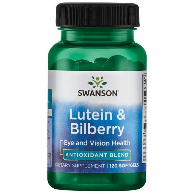 Swanson - Lutein & Bilberry - Eye Health Support