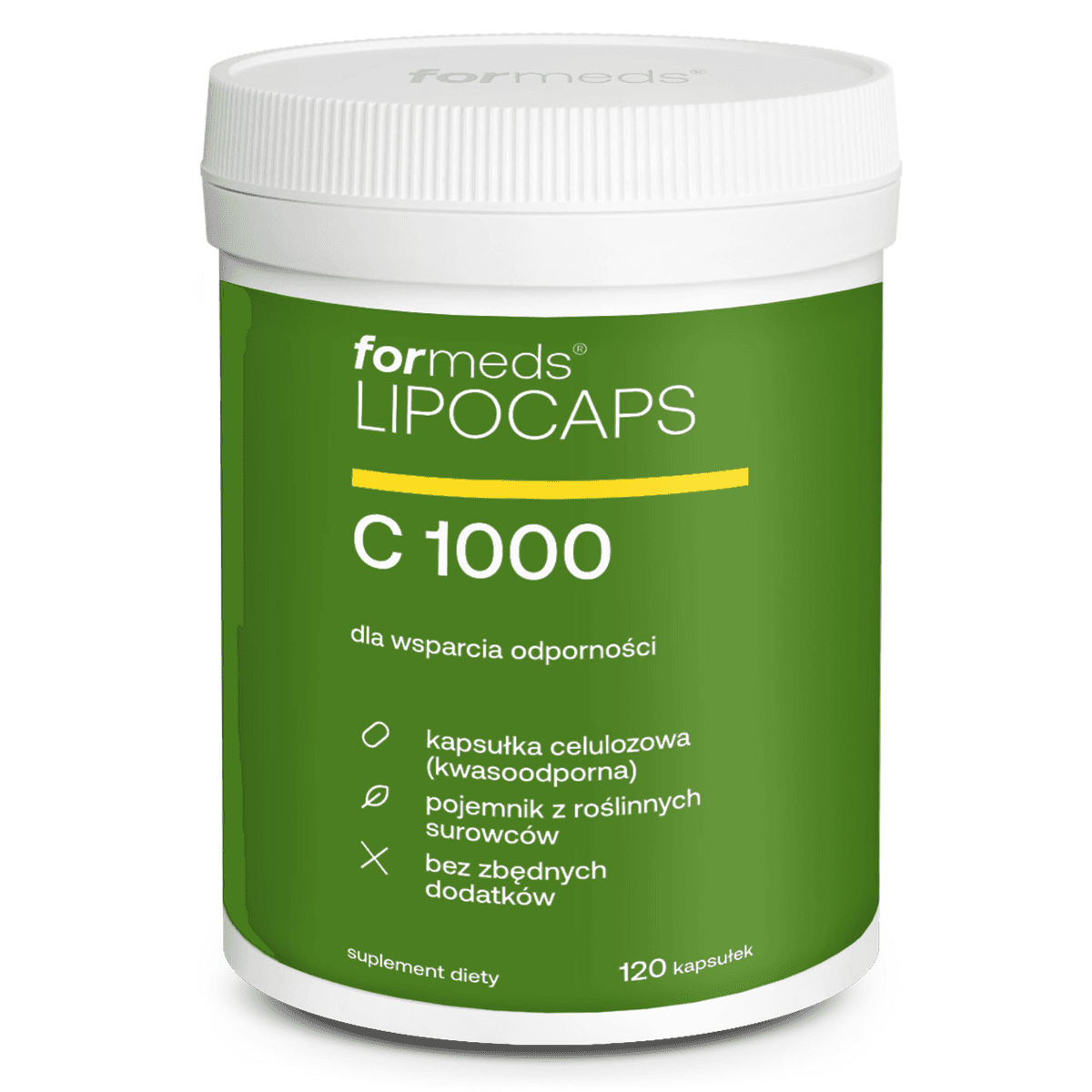 FORMEDS - Lipocaps C 1000 - 120 kapslar – förpackning